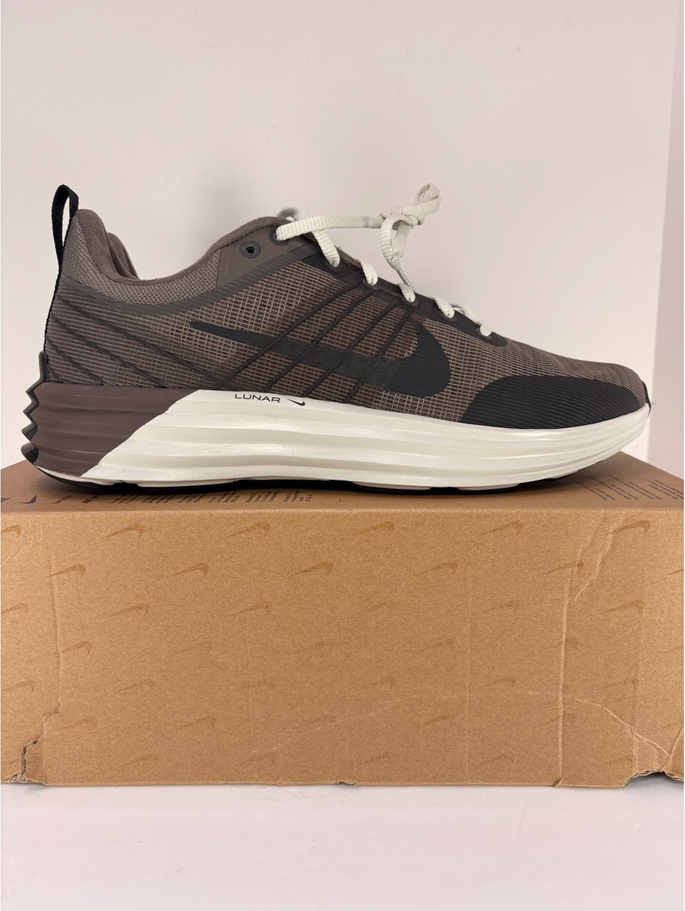 Nike Lunar Roam Cave Stone Ironstone Brown Men’s 10 Women’s 11.5 New
